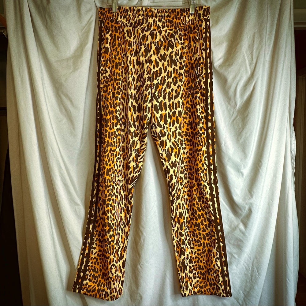 Jeremy Scott X Adidas Track Pants leopard.